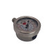 LabCradle Stainless Steel Pressure Gauge Bar PSI 1/2" MNPT  20 Bar   / 300 psi