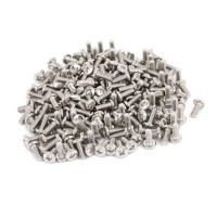 Labcradle Pack of 100 Food Grade Stainless Steel M5 x 10 Screws