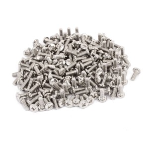 Labcradle Pack of 100 Food Grade Stainless Steel M4 x 20 Screws