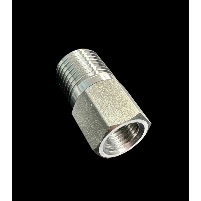 Labcradle Stainless Steel Female 1/4" MNPT to 1/8" FNPT