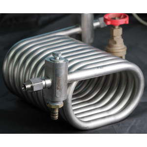 Exergy 00448 1/2" Coil in Coil Tube-in-Tube Heat Exchanger