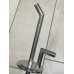 Labcradle Stainless Steel 2.5" TC Cap Shaft and Spouts (long)