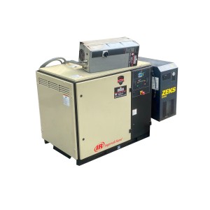 Ingersoll Rand Industrial Intellisys Technologies Air Compressor with Zeks Air Dryer SSR UP6-30-150 460V