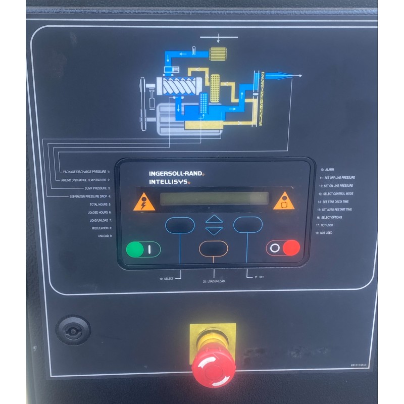 Ingersoll Rand Industrial Intellisys Technologies Air Compressor with