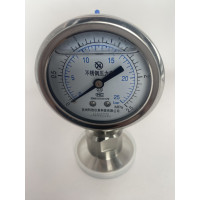 LabCradle Stainless Steel Precision Pressure Gauge 25 bar