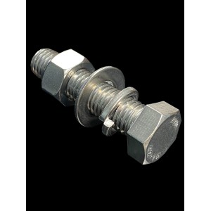 M18 75mm Bolt with Washers Stainless Steel