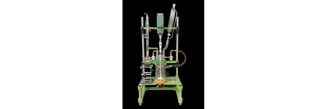 ChemGlass 1000ml Jacketed analytical reactor