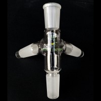 LabCradle  Made in Canada 4 way 24/40 adapter for Short Path Distillation