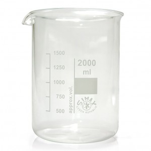 Simax 2000ml Glass Beaker