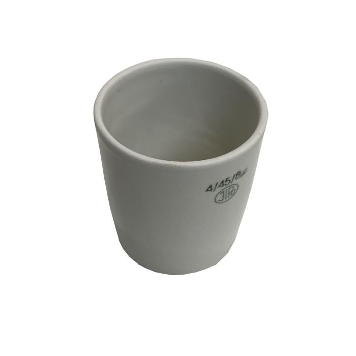Jipo Porcelain Ceramic 50ml Filter Crucible Porous Bottom 8 micron 45mm 4/45/8