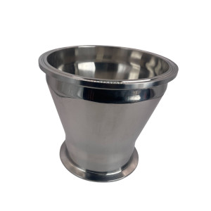 LabCradle Stainless steel tri-clamp 6"x4" conical reducer  120mm, 168mm   