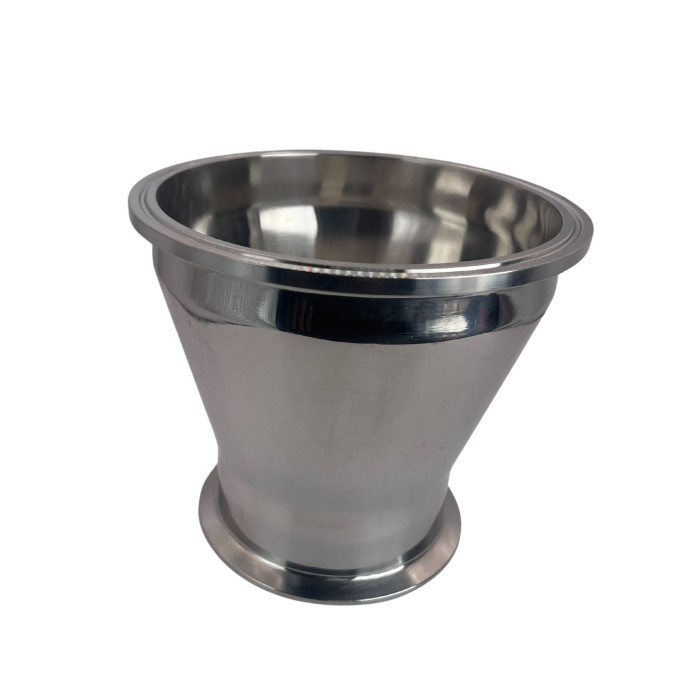LabCradle Stainless steel tri-clamp 6"x4" conical reducer  120mm, 168mm   