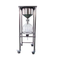 10L Vacuum Buchner Funnel Glass Vacuum Filter Stainless Steel Funnel Flask Stand 10L Vacuum Buchner Funnel Glass Vacuum Filter Stainless Steel Funnel Flask Stand