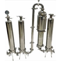 Labcradle Stainless Steel TC CRC Color Remediation Column Pleated Filtration System