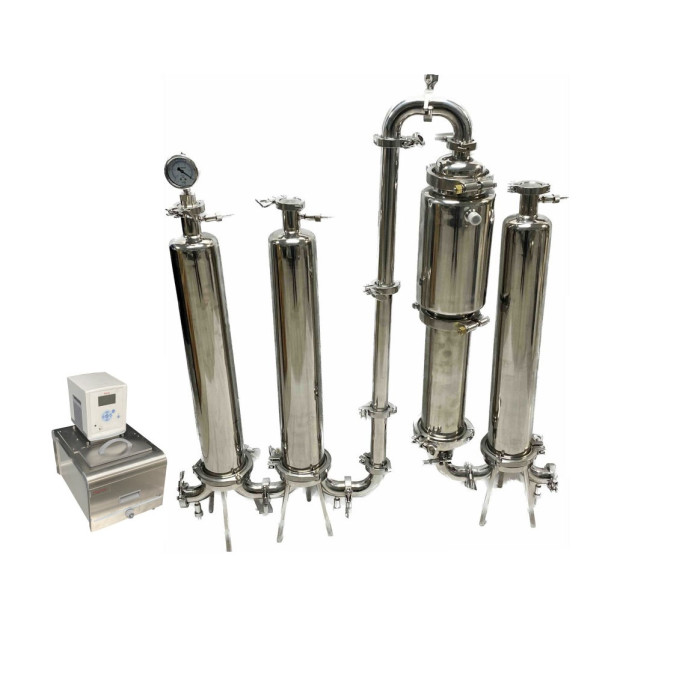 Labcradle Stainless Steel TC CRC Color Remediation Column Pleated Filtration System