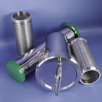 2" TC Y Strainer Inline Filter STAINLESS 304 Basket Clamp various mesh filters﻿