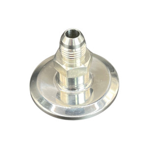 Labcradle Stainless 1.5" TC Tri-clamp to MNPT Adapter to 1/2"
