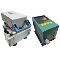 Vacuubrand ME-4C Chemical Resistant Diaphragm Vacuum Pump with Baldor VS1MX VFD  (pre-owned)