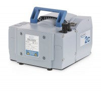 Vacuubrand ME-2C NT 2 Chamber Chemical Resistant Vacuum Pump (used in like new condition)