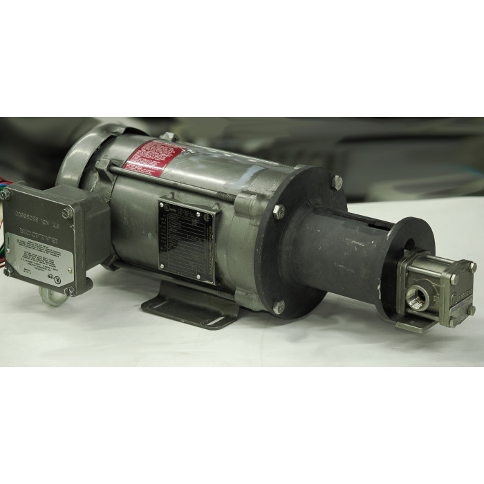 OBERDORFER Gardner Denver GEAR PUMP STAINLESS Chemsteel OBR106 16CB Gear Pump with 230/460V 3 Phase Motor