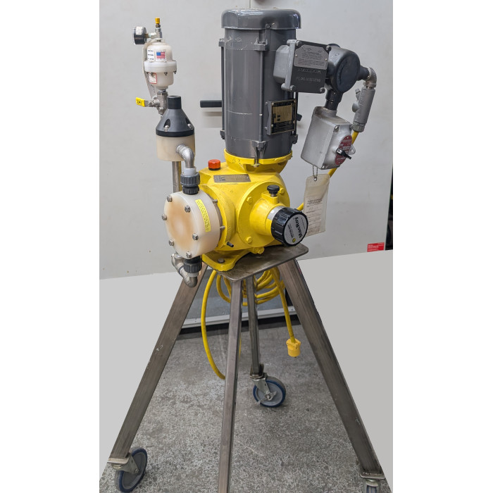 Milton Roy MLI G5 Metering Pump 106 GPH 150PSI Explosion Proof 38548P 703477-1 Milton Roy MLI G5 Metering Pump 106 GPH 150PSI Explosion Proof 38548P 703477-1